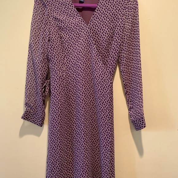 Ann Taylor Dresses & Skirts - Ann Taylor Silk Petite Wrap Dress Size 2P